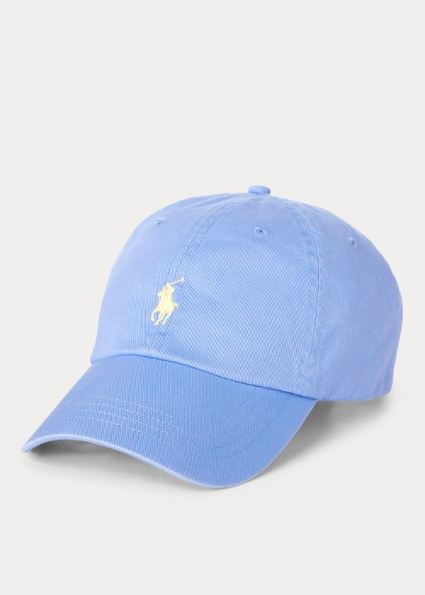 Gorra Polo Ralph Lauren Hombre Azules - Cotton Chino Baseball - XEPRU2846